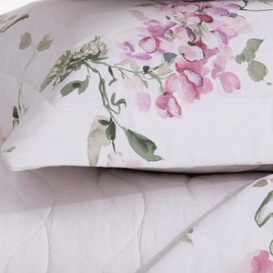 Jogo de Colcha King Wisteria com 3 Peças da Trussardi