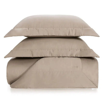 Jogo de Colcha Queen Dianna 3 Pçs 300 Fios 100% Algodão Egípcio Nocciola Trussardi