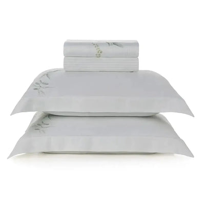 Jogo de Colcha Casal Isola Bella 3 Pçs 300 Fios Cetim 100% Bambu Trussardi