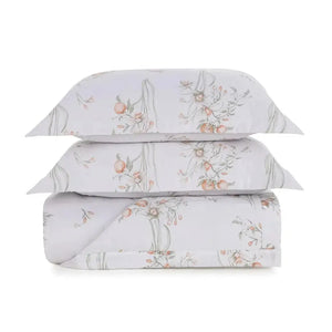 Jogo de Colcha Queen Narciso com 3 Peças 100% Algodão da Trussardi