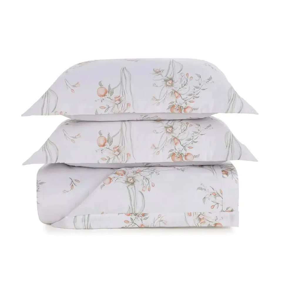 Jogo de Colcha Queen Narciso com 3 Peças 100% Algodão da Trussardi