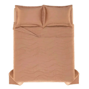 Jogo de Colcha Queen Novara 3 Pçs 300 Fios 100% Algodão Egípcio Solare Trussardi