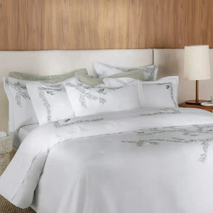 Jogo de Colcha King Pistacia 3 Pçs 300 Fios 100% Algodão Egípcio Trussardi