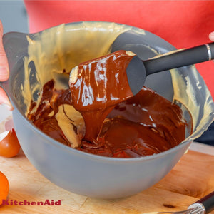 Espátula Clássica em Silicone Confeitaria Preta KitchenAid