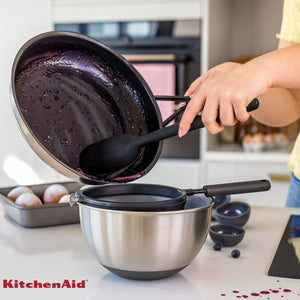 Espátula Clássica em Silicone Confeitaria Preta KitchenAid