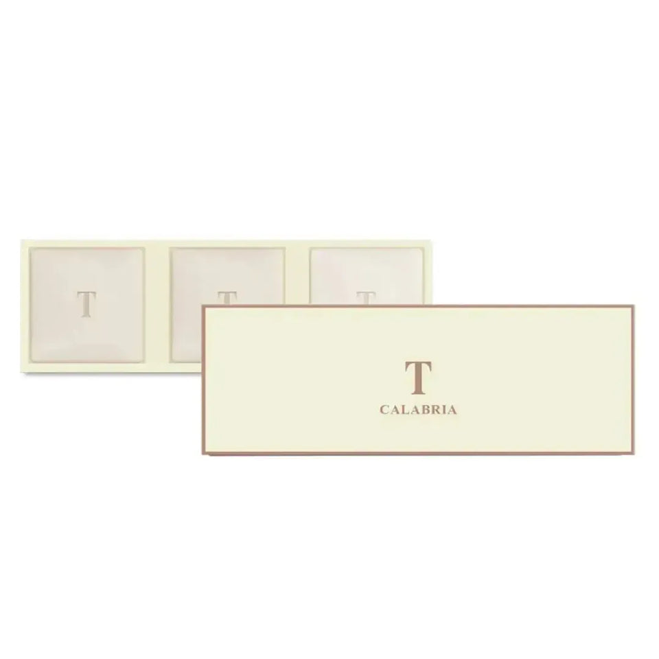 Kit 03 Sabonetes em Barra T Calabria Trussardi