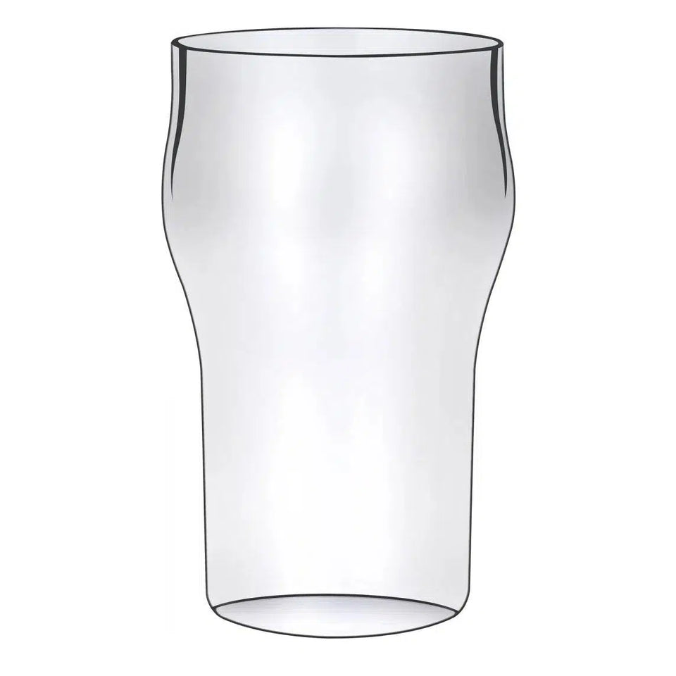 Kit 04 Copos Beer Pint Acrílico 400ml