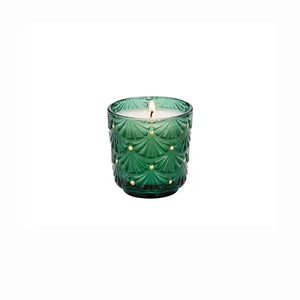 Kit 3 Mini Velas Copo Vidro Voluspa Votive Noble Fir Garland 25 Horas