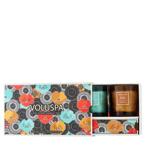 Kit 3 Velas Copo Voluspa Clássico Edição 25º Aniversário 50 Horas