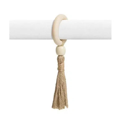 Kit 4 Anéis de Guardanapo Tassel