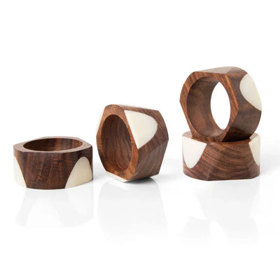 Kit 4 Anéis de Guardanapo Tongass