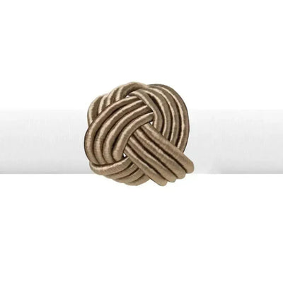 Kit 4 Anéis de Guardanapo Traccia Toffee Copa&Cia