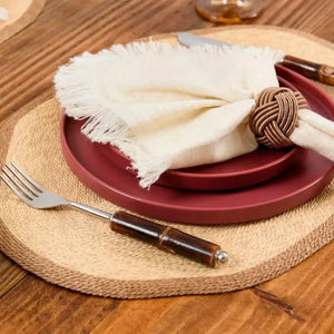 Kit 4 Anéis de Guardanapo Traccia Toffee Copa&Cia