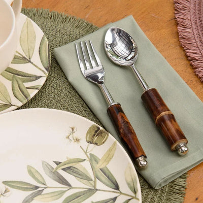 Kit 4 Guardanapos de Tecido Home Salvia 45x45cm