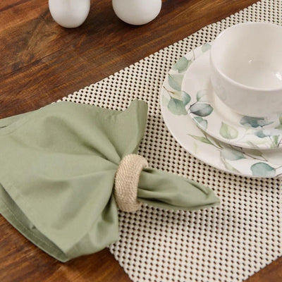 Kit 4 Guardanapos de Tecido Home Salvia 45x45cm