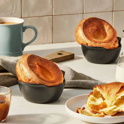 Kit 4 Mini Cocottes Gourmand Matte Black 300ml 11cm Le Creuset