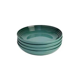 Kit 4 Pratos Fundos Cerâmica 22cm Artichaut Le Creuset