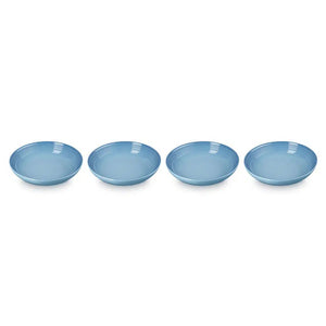 Kit 4 Pratos Fundos Cerâmica 22cm Chambray Le Creuset