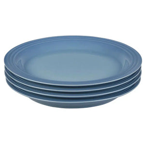 Kit 4 Pratos Rasos Cerâmica 27cm Chambray Le Creuset