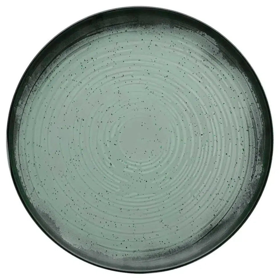Kit 6 Pratos Rasos Cerâmica Pacífico 26cm