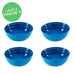 Kit Le Creuset - Leve 4, Pague 3: 4 Bowls Redondos Cerâmica Azul Marseille 16cm