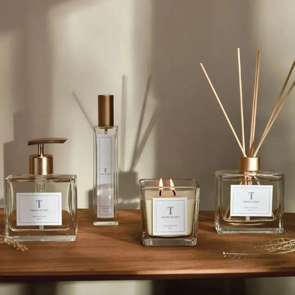 Kit Presente Óleo Difusor Fiore Di Iris Trussardi