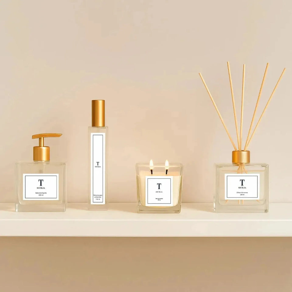 Kit Presente Óleo Difusor Sicilia Trussardi 200ml