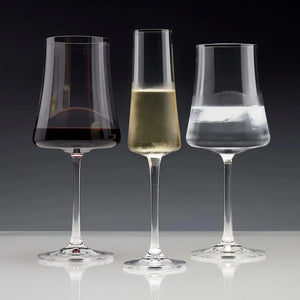 Kit Promocional Exclusivo: Linha Taças em Cristal Sommelier para Água, Vinho e Espumante (18 Taças)