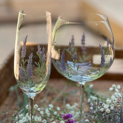 Kit Promocional: Linha em Cristal Ecológico Provence Lavande Taças e Copos (18 Peças)