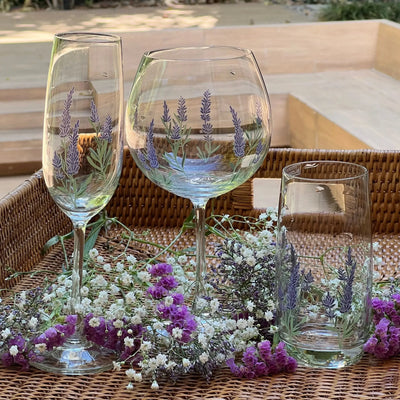 Kit Promocional: Linha em Cristal Ecológico Provence Lavande Taças e Copos (18 Peças)