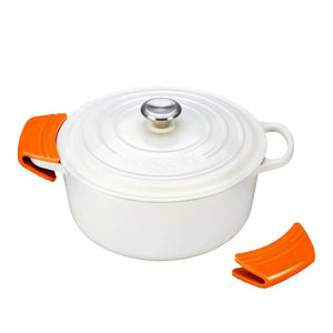 Kit com 2 Pegadores de Silicone Laranja Le Creuset