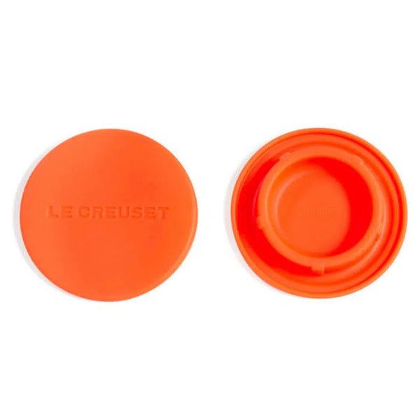 Kit com 2 Tampas de Silicone para Moedores Laranja Le Creuset