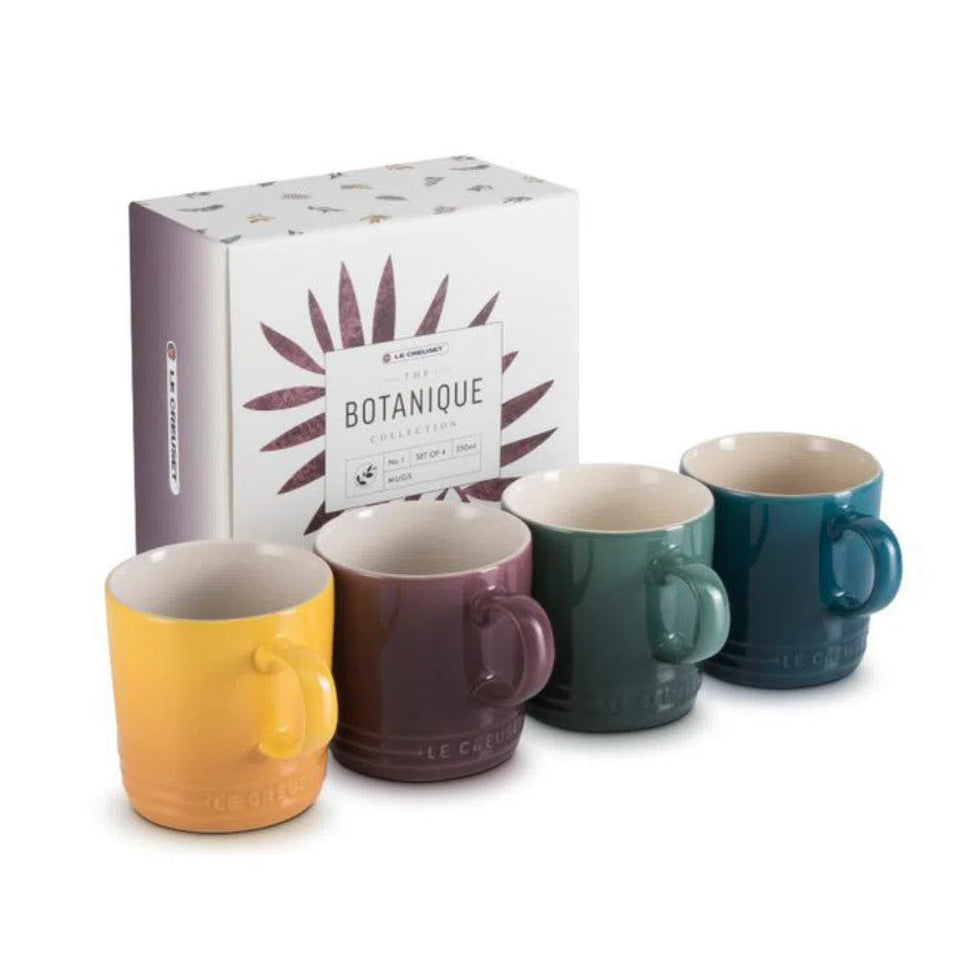 Kit com 4 Canecas 350ml Botanique Collection Le Creuset