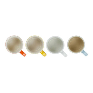 Kit com 4 Canecas Elements Collection 100ml Le Creuset