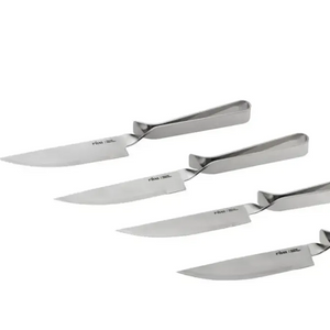 Kit com 4 Facas para Churrasco Cassino Inox Riva