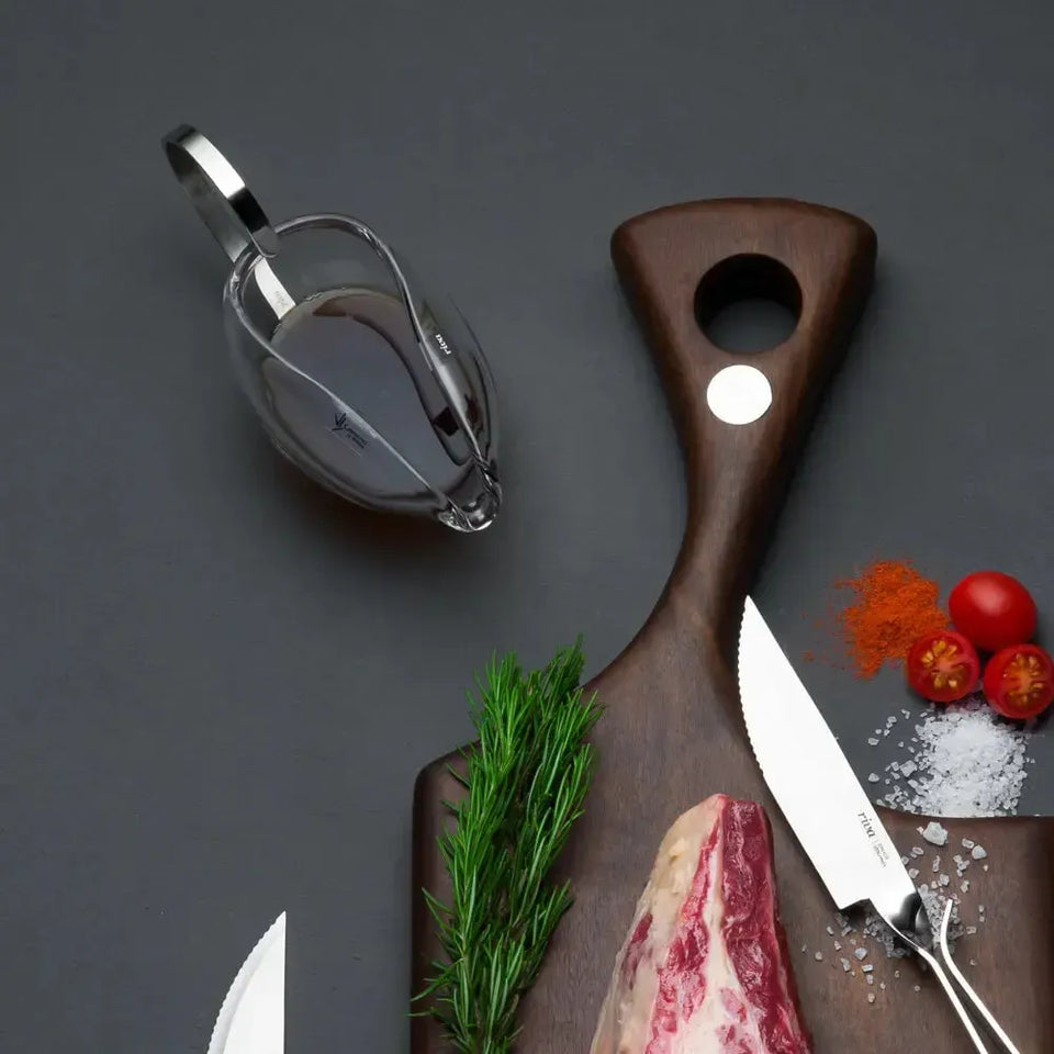 Kit com 4 Facas para Churrasco Cassino Inox Riva