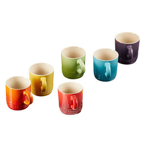 Kit com 6 Canecas 100ml Gift Collection Le Creuset