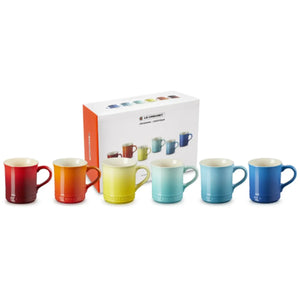 Kit com 6 Canecas 400ml Gift Collection Le Creuset