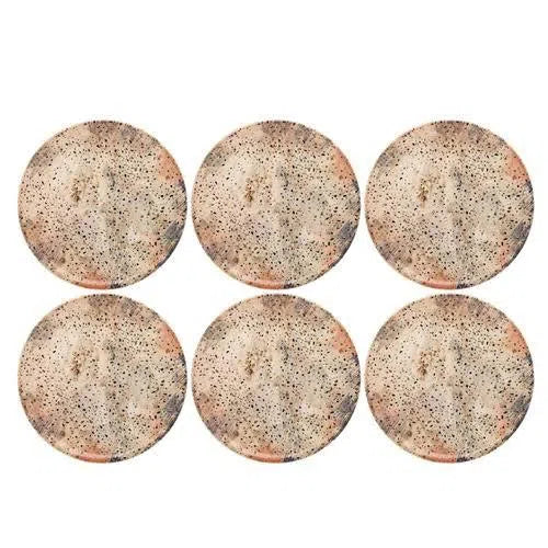 Kit com 6 Pratos Fundos 20,5cm Terrazzo Pita