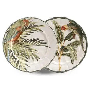 Kit com 6 Pratos Rasos Amazônica Scalla 27cm
