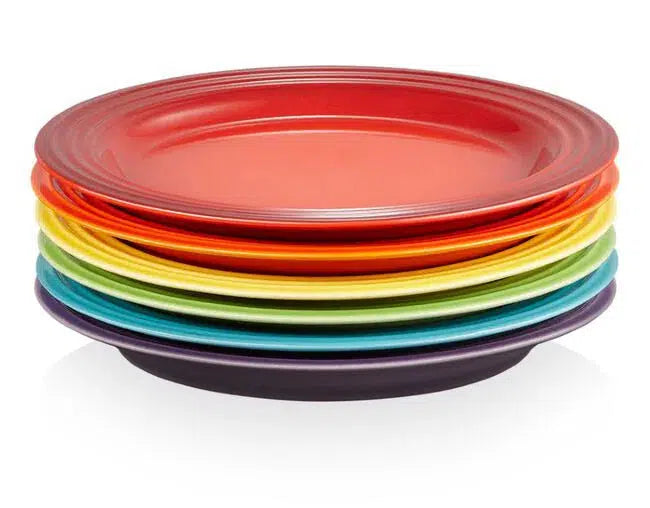 Kit com 6 Pratos de Sobremesa 22cm Gift Collection Le Creuset