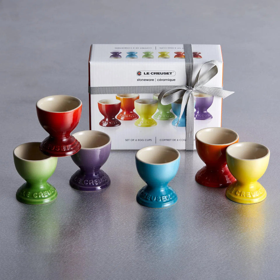 Kit com 6 Suportes p/ Ovo Gift Collection Le Creuset