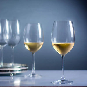 Kit com 6 Taças Cristal Bohemia 450ml para Vinho