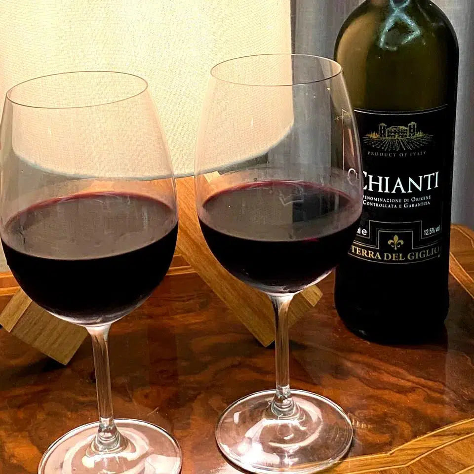 Kit com 6 Taças Cristal Bohemia 450ml para Vinho