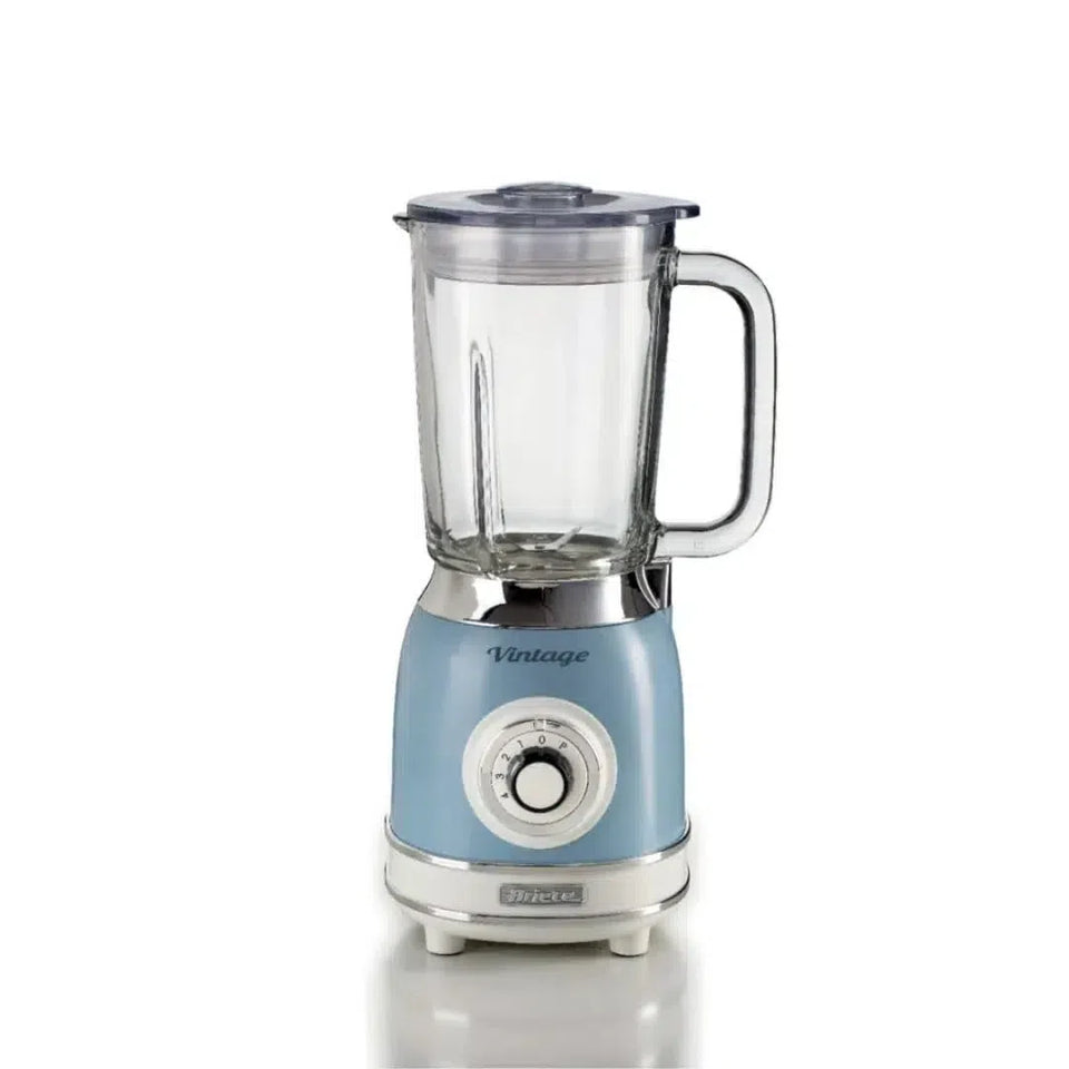 Liquidificador Vintage Azul Copo de Vidro 1,5L 220V 1000W Ariete
