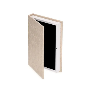 Livro Caixa Bege 28x20x4cm Mart