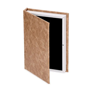 Livro Caixa Marrom 34x24x4cm Mart