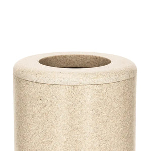 Lixeira em Poliresina Bege 8L Mart