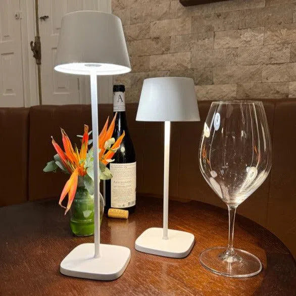 Luminária Portátil de Mesa Branca Marcella Mini