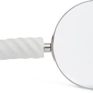 Lupa Poliresina Cabo Branco Ondulado 17,5x7,5x1,5cm